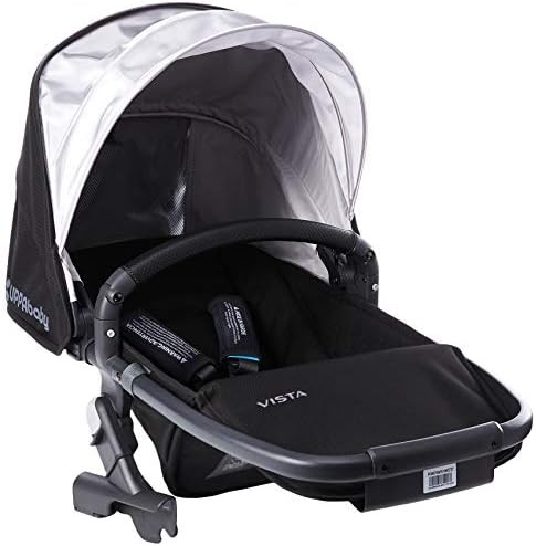 2018 UPPAbaby Vista RumbleSeat-Jake (Black/Carbon/Black Leather) | Amazon (US)