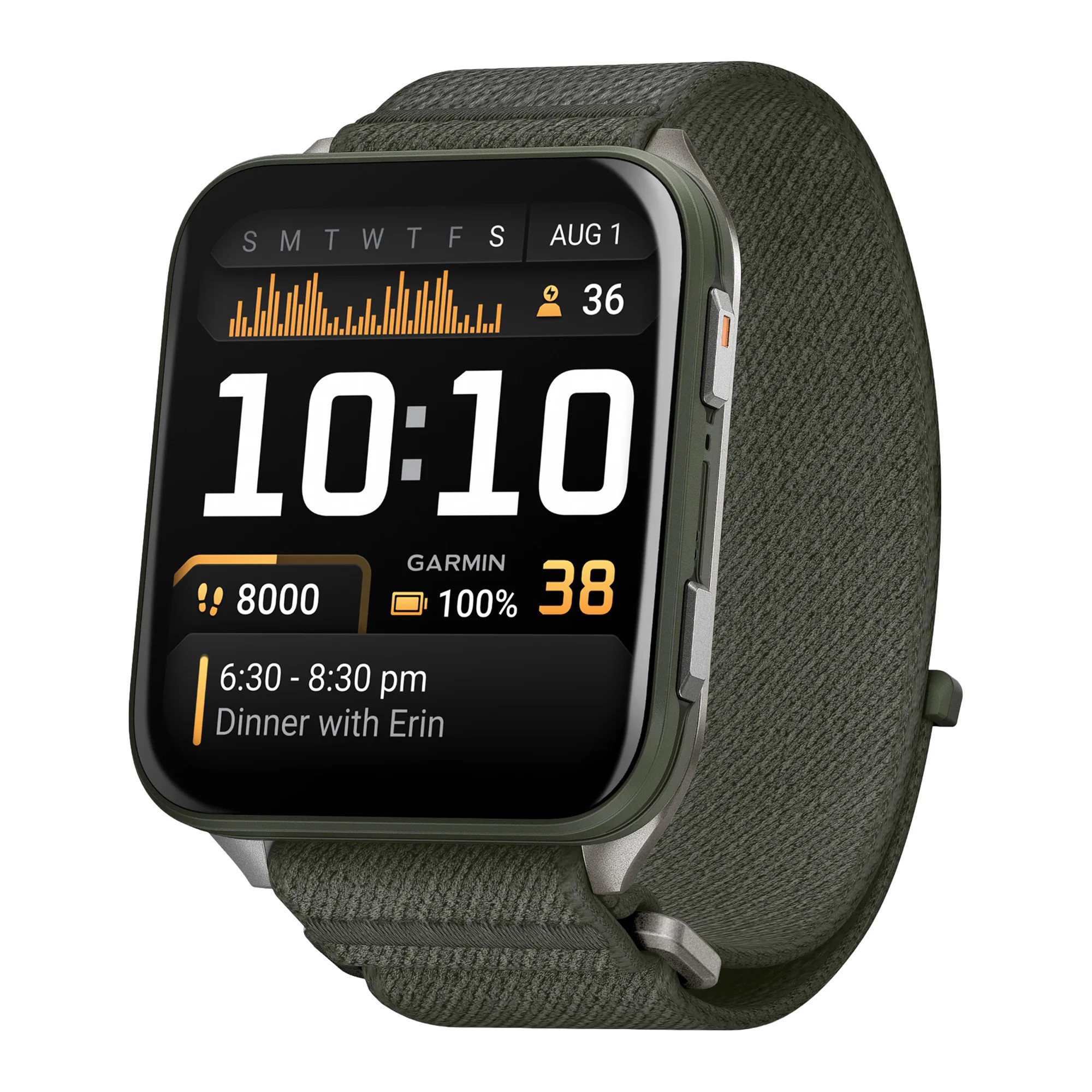 Garmin Venu X1 Smart Watch with Heart Rate Monitor and GPS Enabled one_size in Green | GRM0298001 | Lowe's