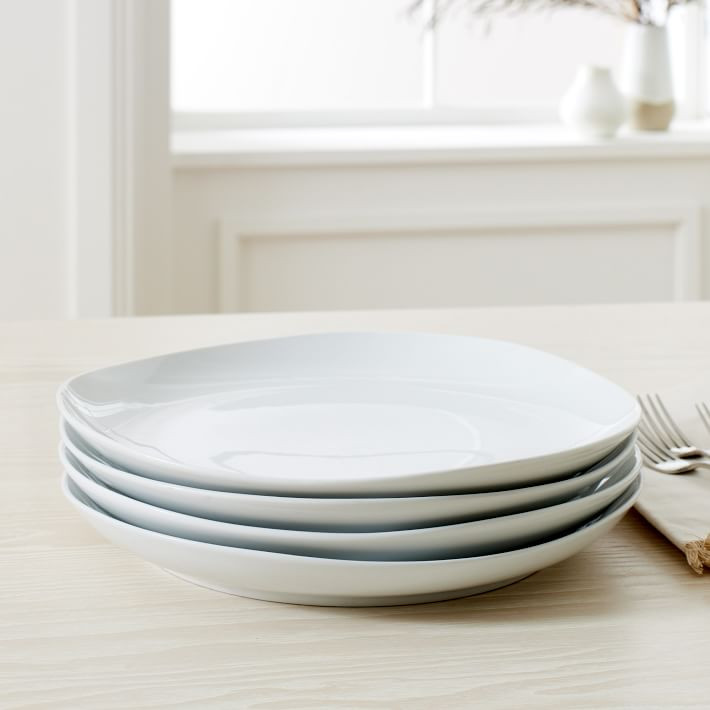 Organic Porcelain Dinner Plate Sets | West Elm (US)