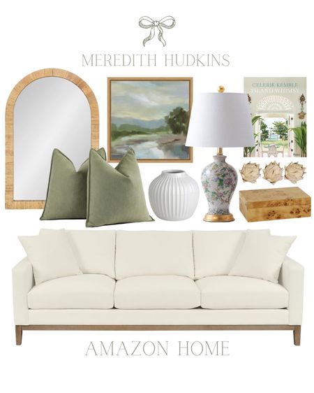 Meredith Hudkins, preppy, classic, traditional home, decor, grandmillennial, home decor, living room, bedroom sofa, rattan mirror, cream sofa, sage, pillows, pillow covers, throw pillow, framed, art, coffee, table, book, island, whimsy, coffee, table, book, vase, part, table, lamp, burl, wood box, primary bedroom


#LTKHome #LTKSaleAlert #LTKFindsUnder50