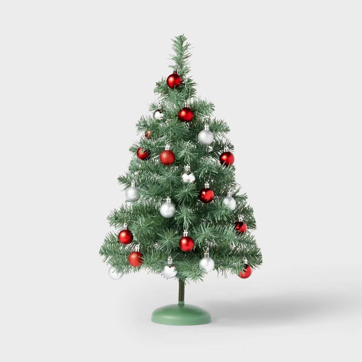 25ct Round Mini Christmas Tree Ornament Set - Wondershop™ | Target