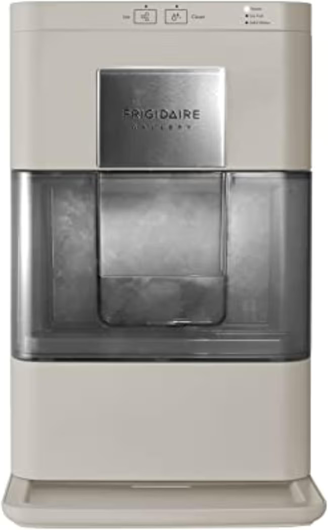 Frigidaire Nugget Ice Maker, Countertop Ice Machine with Transparent Window, Sonic Ice Maker with... | Amazon (US)