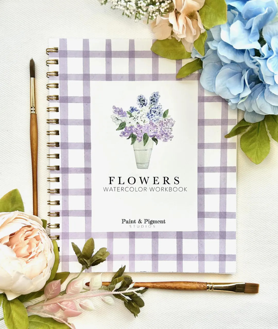Flowers Watercolor Workbook | Etsy (US)