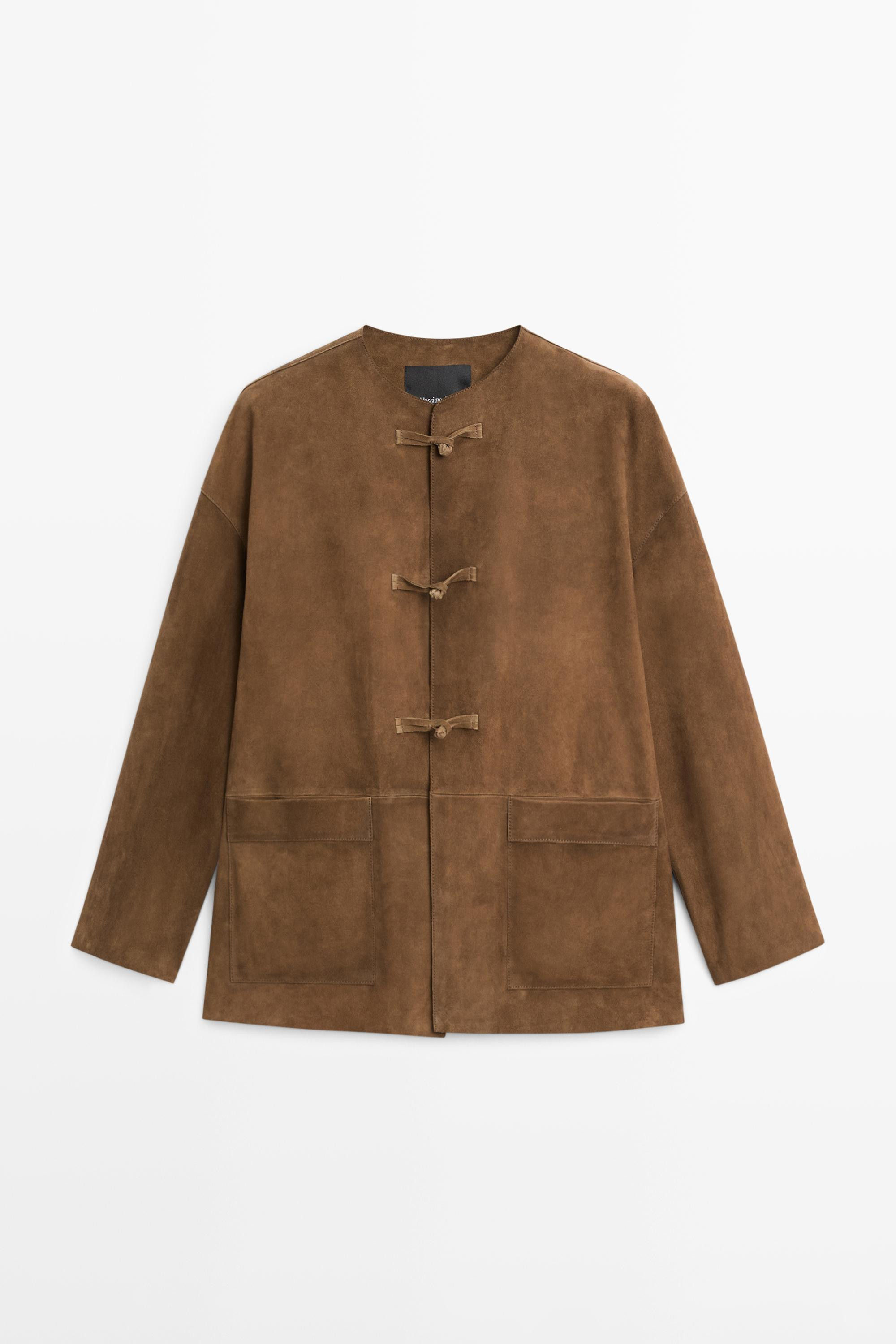 NEW VIEW LOOK
Suede leather stand collar jacket

 £349  Colour:  Washed  Add to basket | Massimo Dutti UK