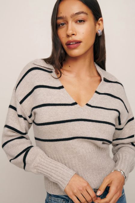 Gorgeous, chic sweater. #ecofriendly #sustainablestyle #modernclassics #giftsforher #chicsweater #stripedsweater #neutrals #minimaliststyle

#LTKGiftGuide #LTKSeasonal #LTKHolidaySale