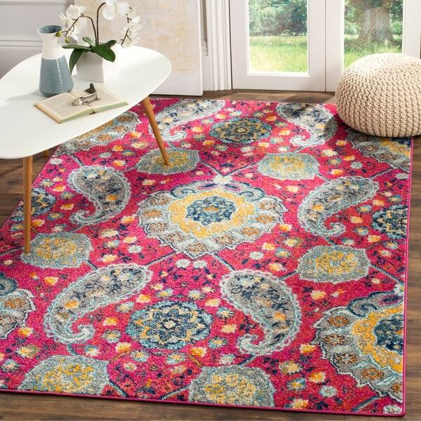 Safavieh Madison Belle Vintage Boho Paisley Rug | Bed Bath & Beyond