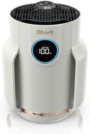 Shark Air Purifier for Home, NeverChange Compact Pro, for Bedroom, Nursery, Home Office, Dorm, HE... | Amazon (US)