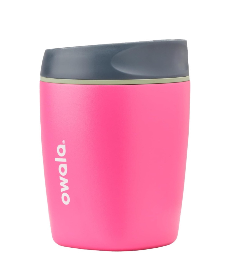 Owala SmoothSip Insulated Stainless Steel Coffee Tumbler, Reusable Iced Coffee Cup, Hot Coffee Travel Mug, BPA Free, Perfect for Cappuccino, 10 oz, Pink (Watermelon Breeze)



#LTKHome