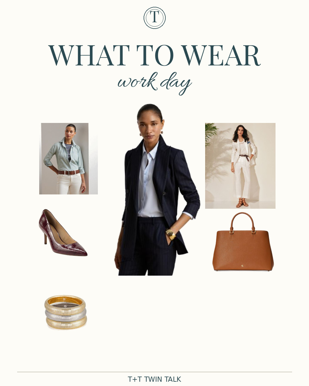 What to wear: work day 🤍 All Ralph Lauren from Macy's — shop the look below! 

 