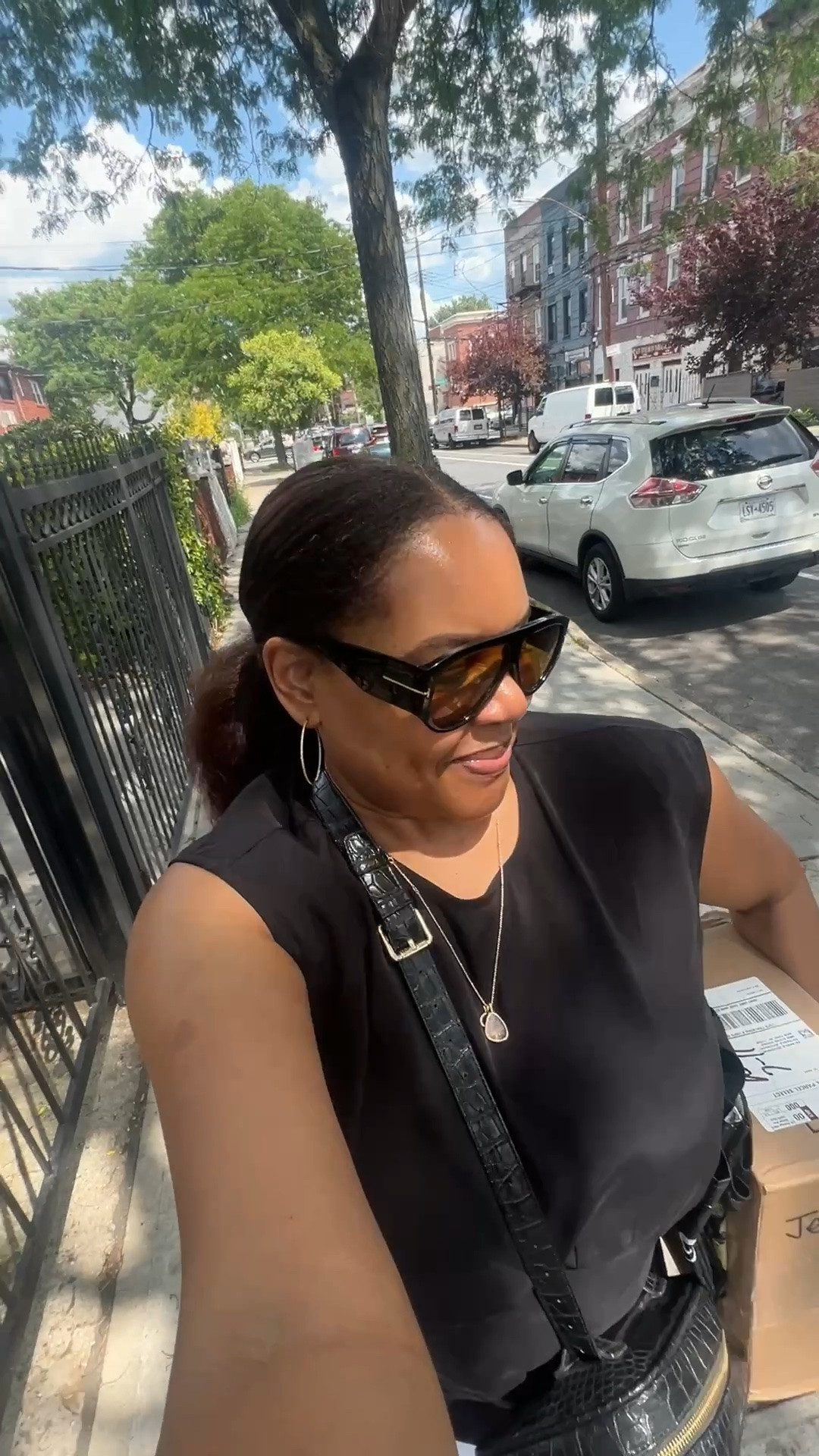 OOTD for running errands in the heat. I rarely miss having a car in the city but today I could have used one. summer outfits over 40

#LTKootd #LTKMidsize #LTKOver40