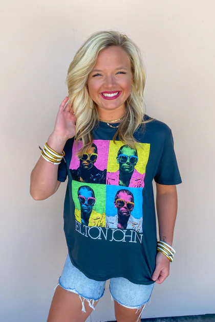 Elton John Boyfriend Tee | The Willow Tree Boutique