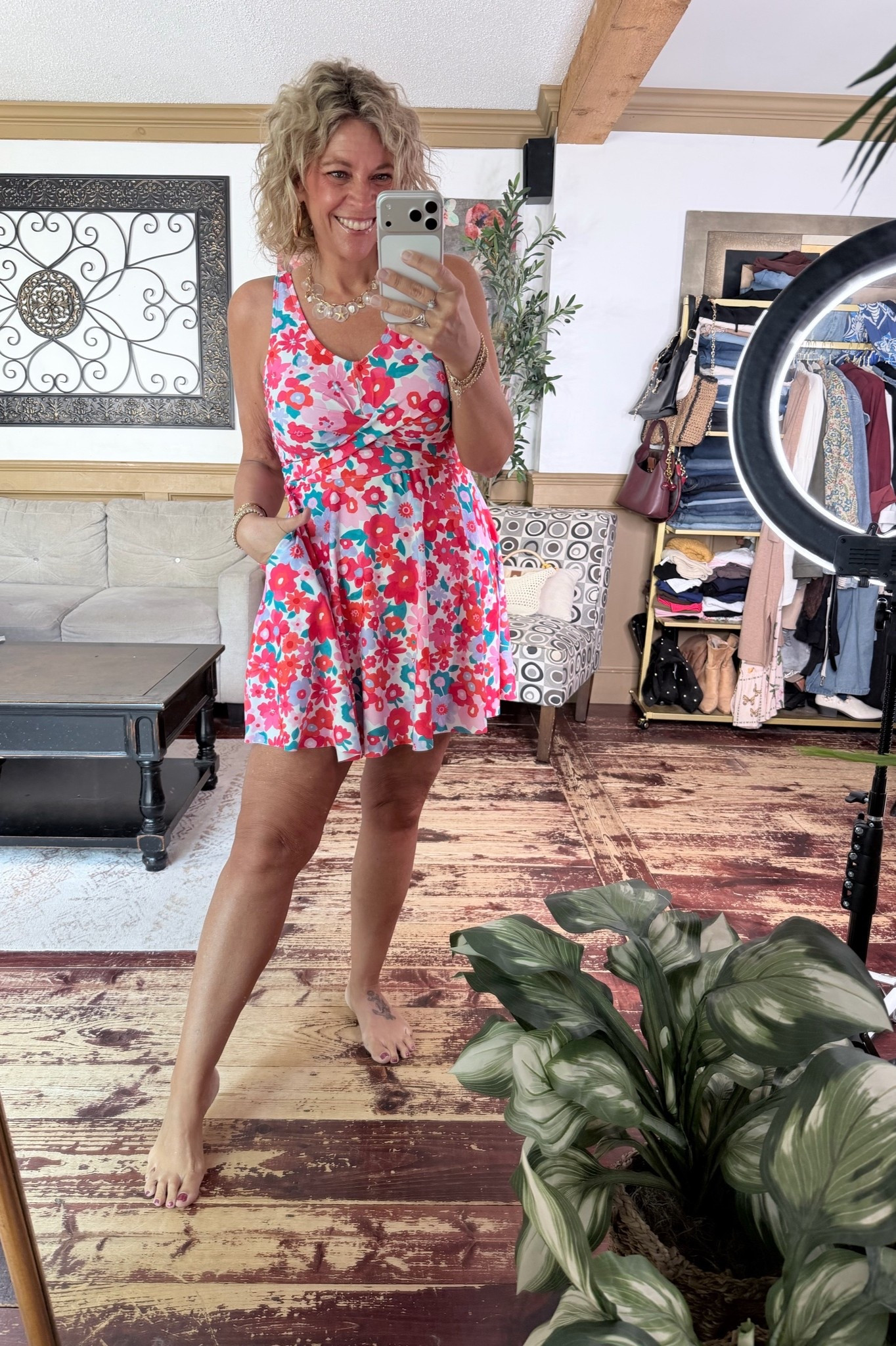 Swim dress with separate bottoms - size 12

#LTKOver40 #LTKMidsize #LTKSwim