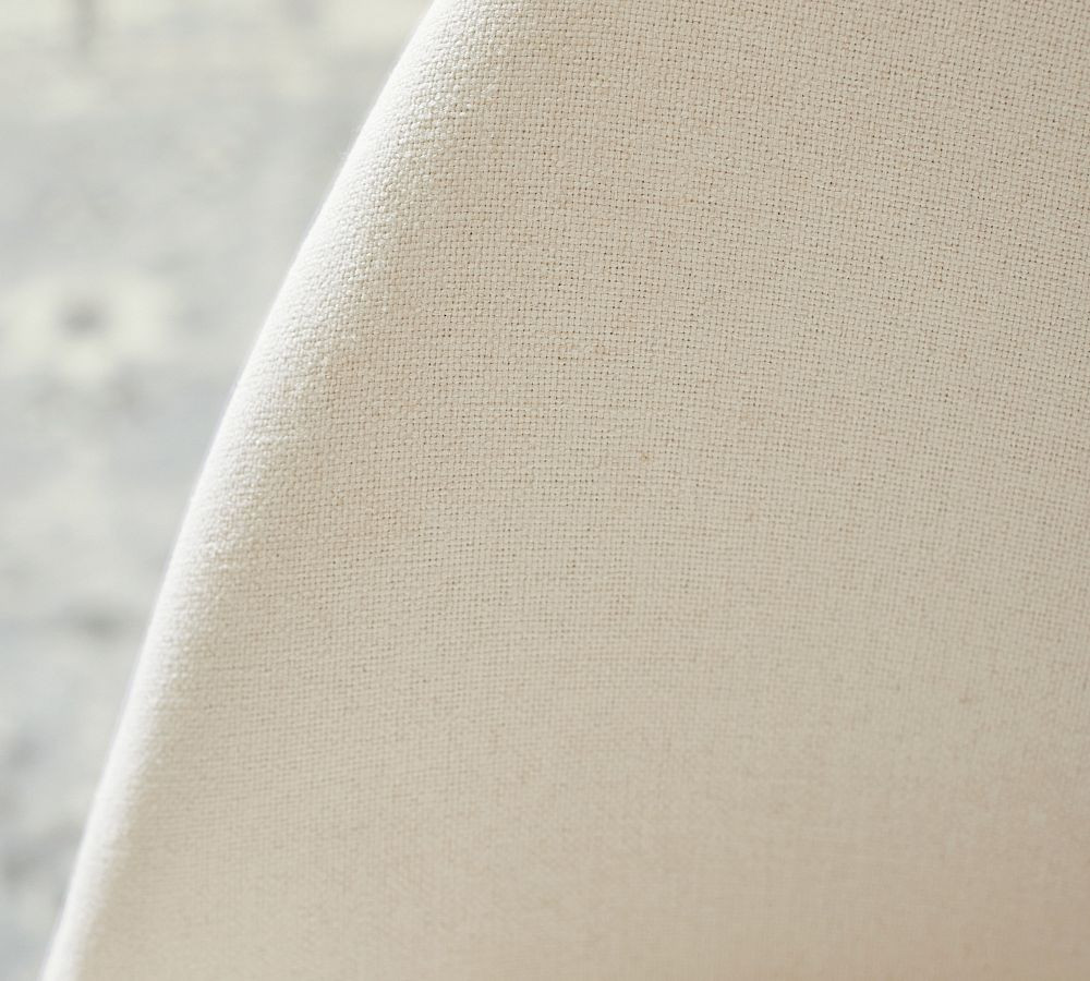 Luka Upholstered Swivel Desk Chair | Pottery Barn (US)