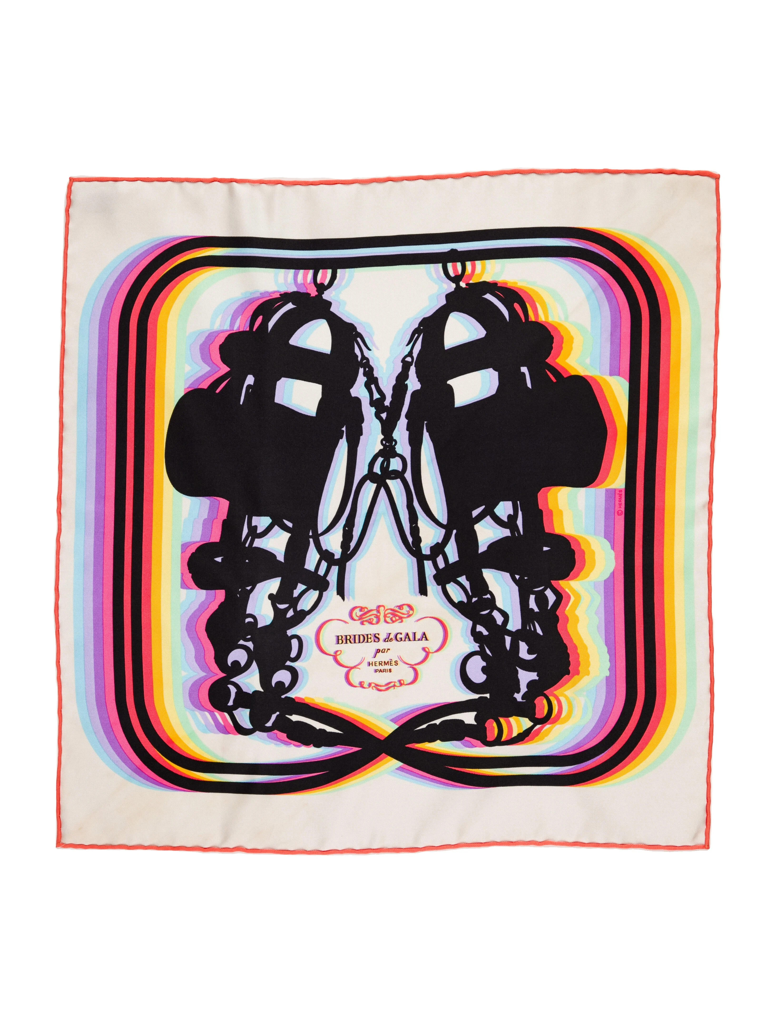 Brides De Gala Shadow Silk Scarf | The RealReal