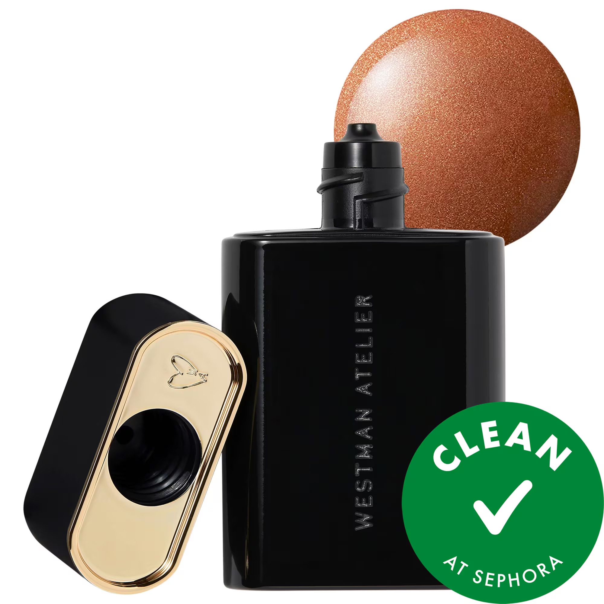 Westman Atelier Liquid Super Loaded All-Over Illuminating Highlighter with Vitamin C Peau De Soleil 1 oz / 30 ml | Sephora (US)