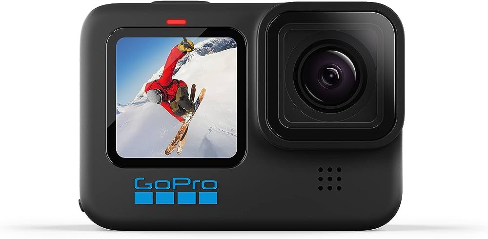 GoPro HERO10 Black - Waterproof Action Camera with Front LCD and Touch Rear Screens, 5.3K60 Ultra HD | Amazon (US)