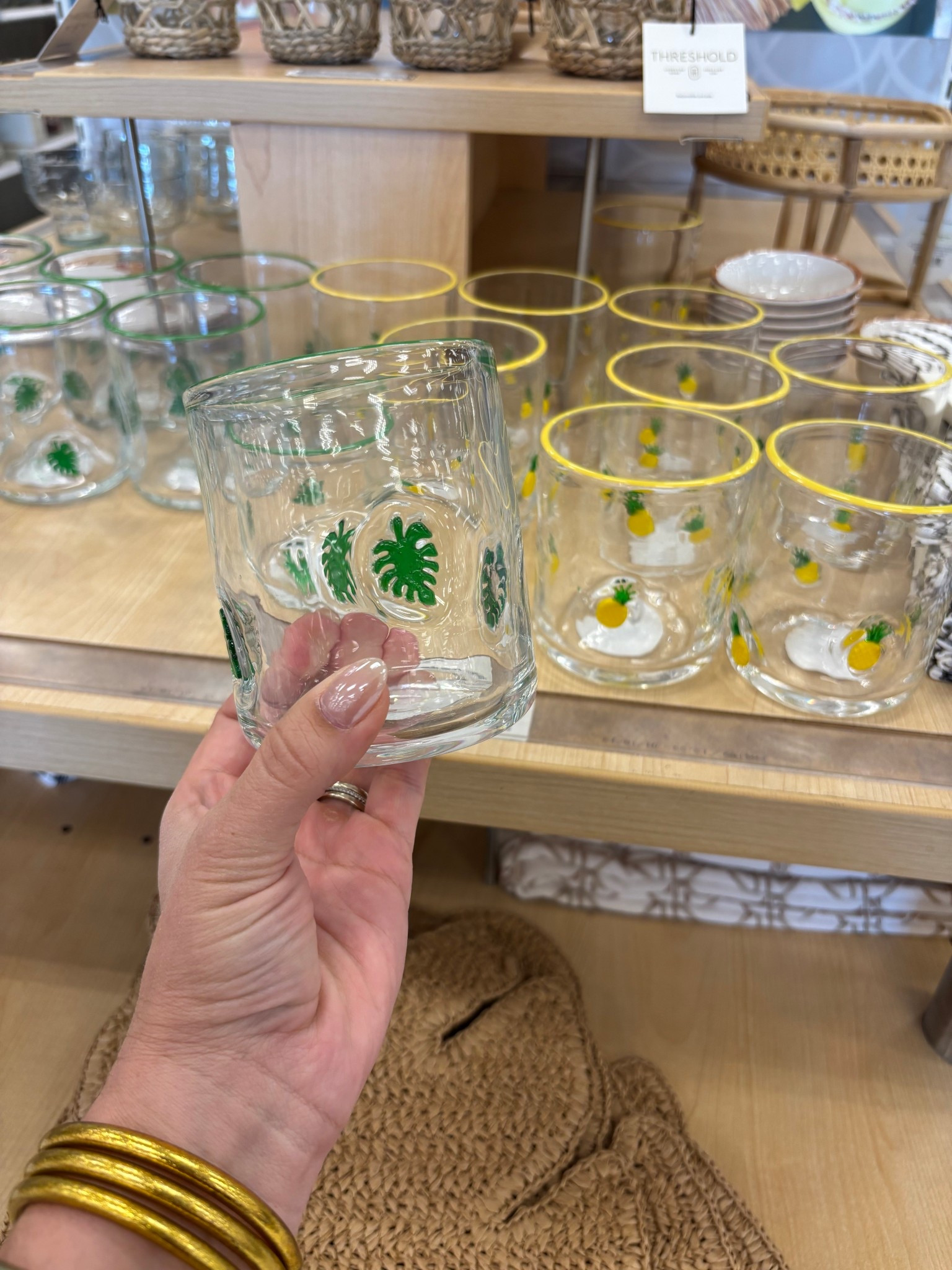 Look for less glasses with fun little designs- love these cups 

#LTKMothersDay #LTKmomlife #LTKHome