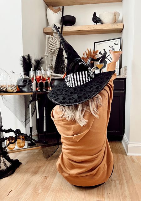 It’s witching happy hour! Get the cider from Target with everything else in my reel! So good! 

#TargetPartner #Ad #Target @Target @TargetStyle 

Halloween. Seasonal. Home decor. Fall decor. 

#LTKSeasonal #LTKstyletip #LTKHalloween