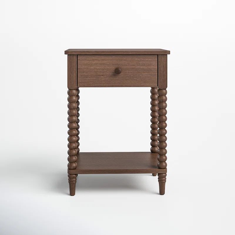 Benbrook 1 - Drawer Spindle Nightstand | Wayfair North America