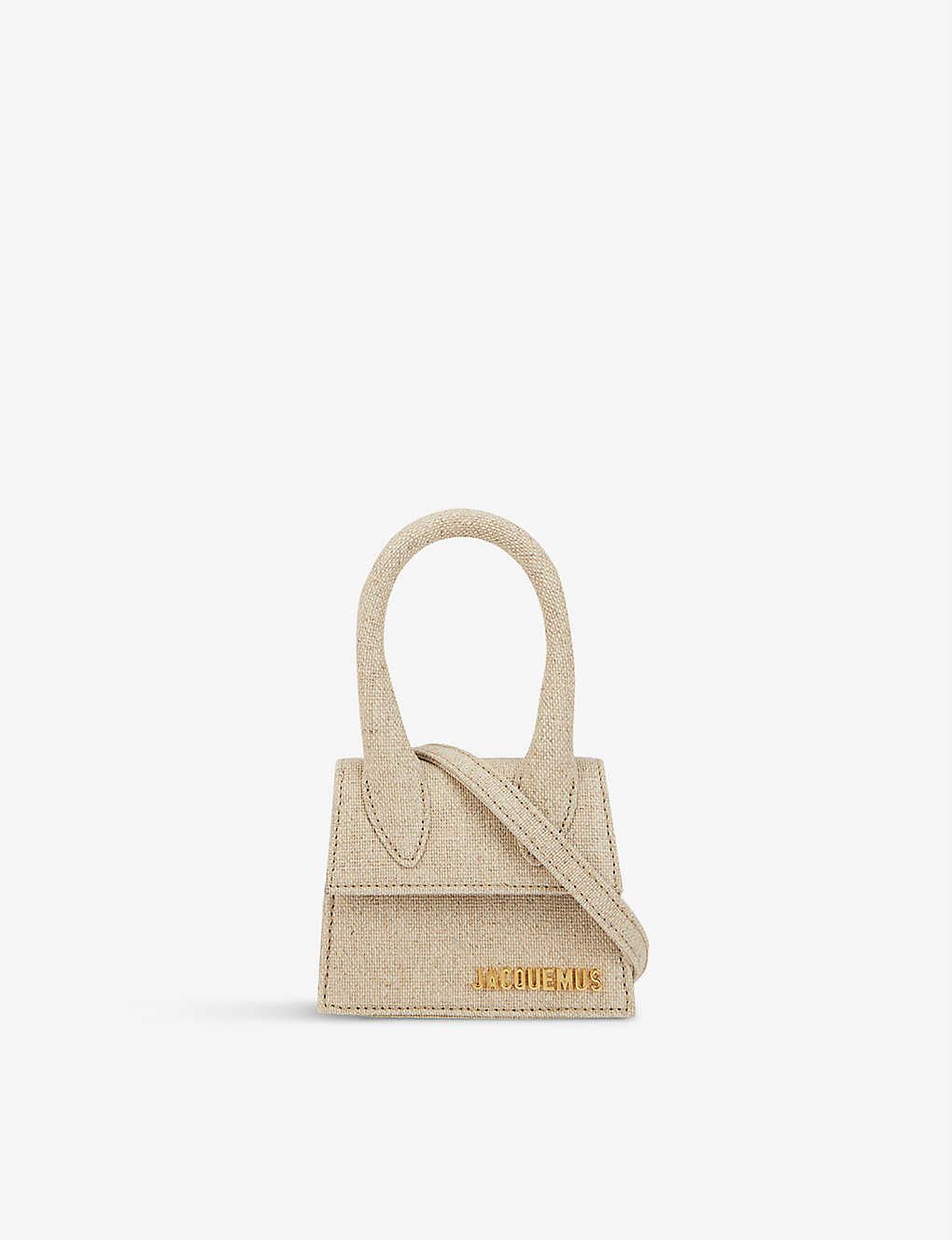 JACQUEMUS Le Chiquito linen top-handle bag | Selfridges