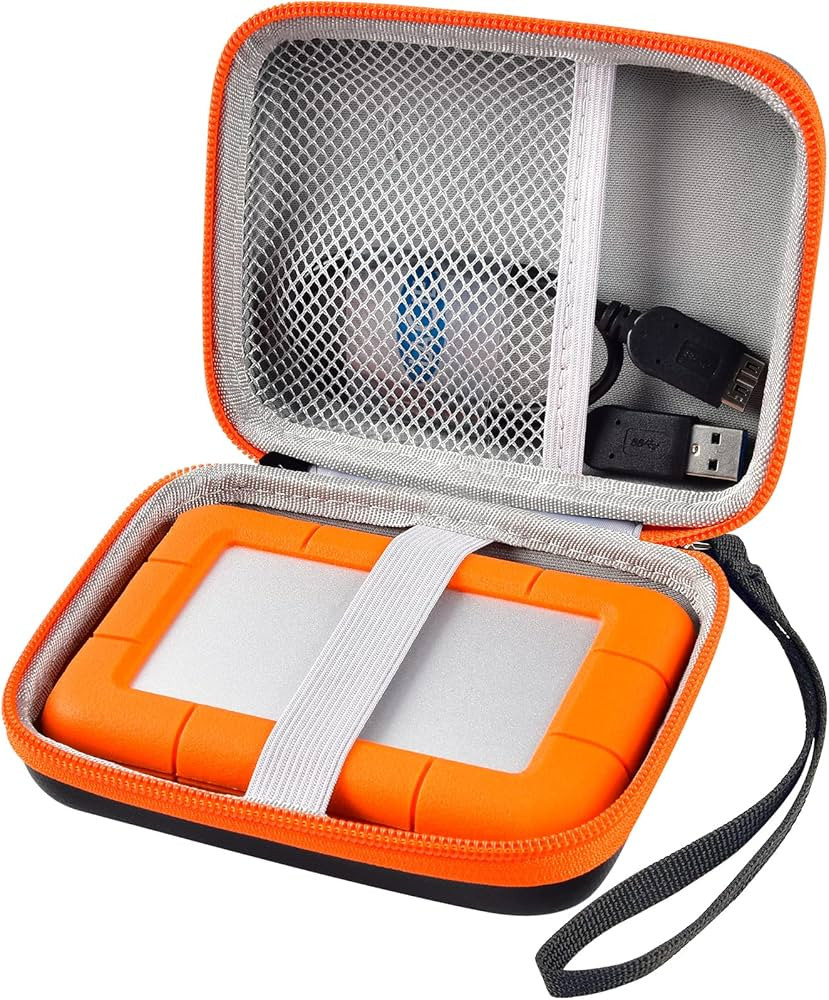 Case Compatible with LaCie Rugged Mini 1TB/ 2TB/ 4TB/ 5TB External Hard Drive Portable HDD, Stora... | Amazon (US)