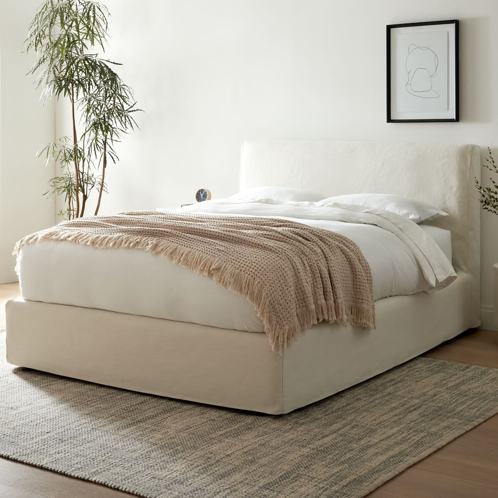 Haven Slipcover Bed | West Elm (US)