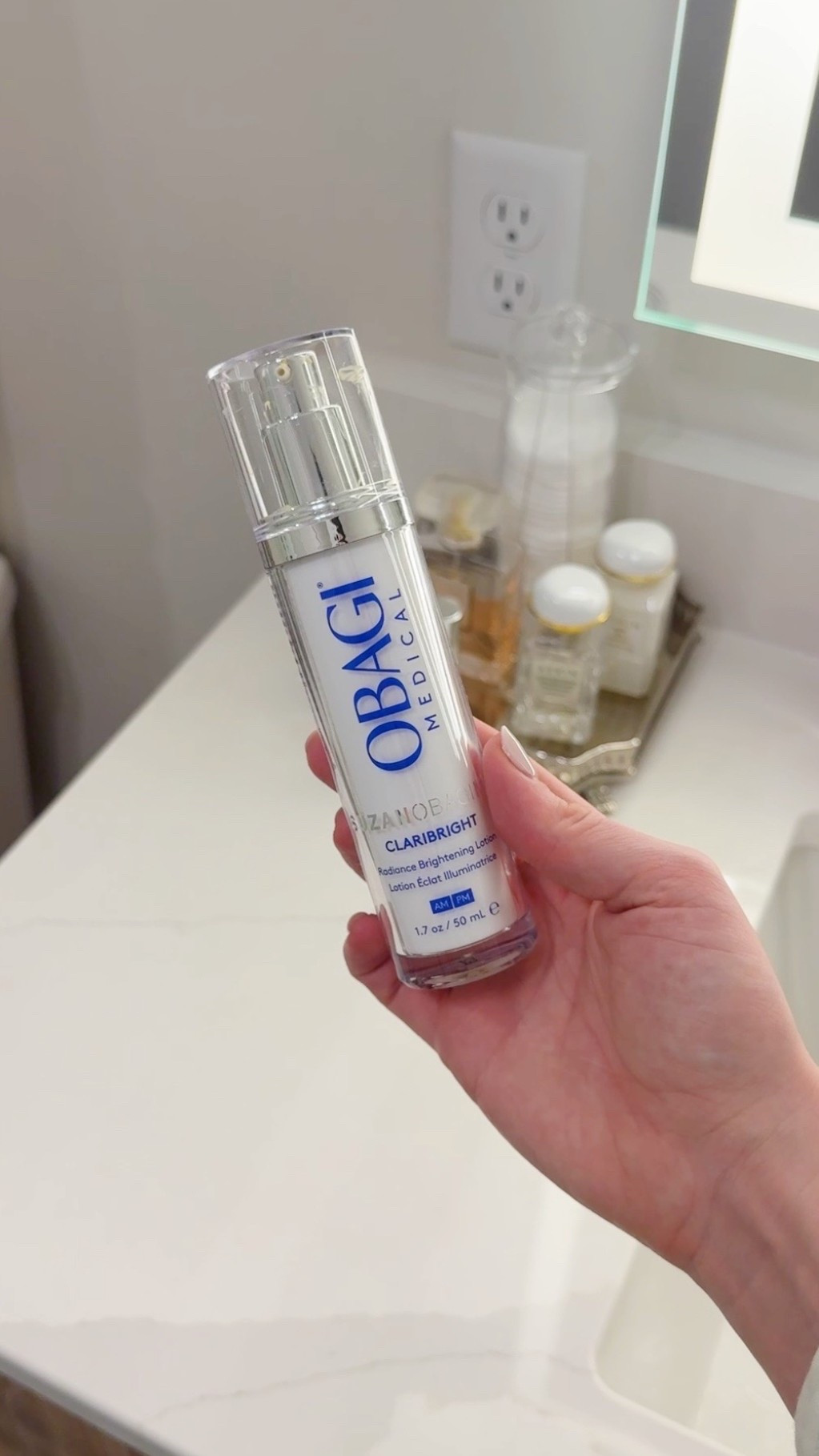 Sharing one of my favorite skincare products from Obagi ✨ This is Clarabright — a lightweight moisturizer that brightens and hydrates. I’m on my second bottle, and it’s truly one of my go-to products.