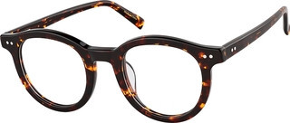 Zenni Round Glasses Tortoiseshell Plastic Full Rim Frame | Zenni Optical (US & CA)