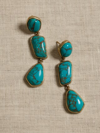 Turquoise Earrings | Banana Republic Factory