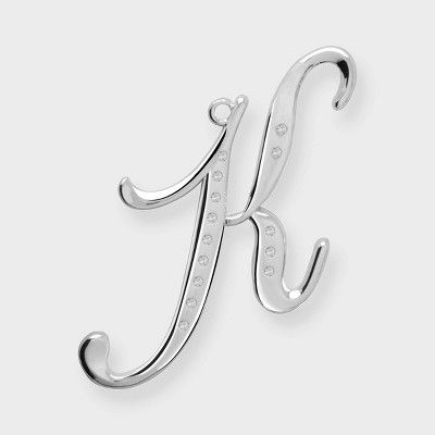 Harvey Lewis Designs Monogram Ornament Silver | Target