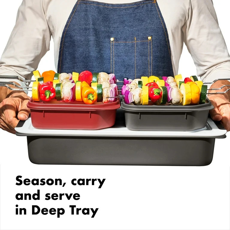 OXO Softworks Grilling Prep & Food Storage Carry System - Walmart.com | Walmart (US)