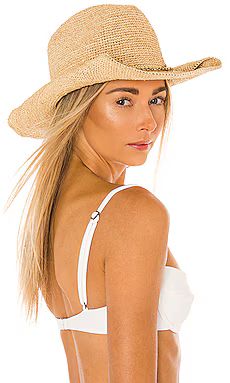 Chrysta Hat in Natural | Revolve Clothing (Global)