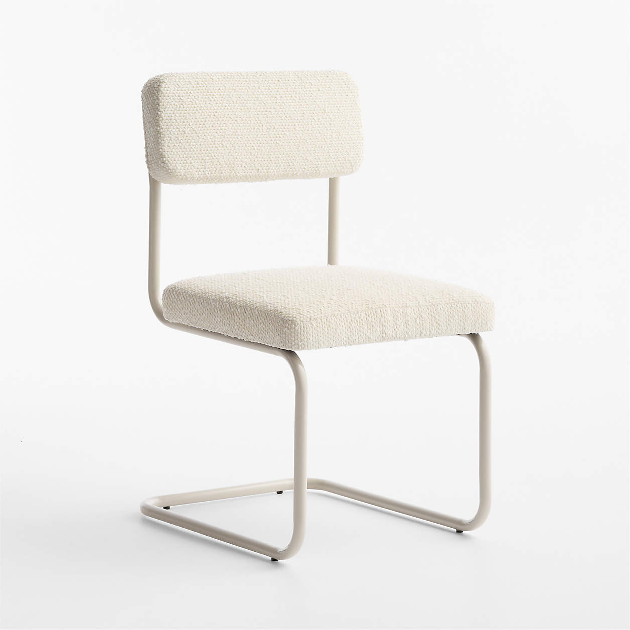 Marcel Cream Boucle Kids Desk Chair | Crate & Kids | Crate & Barrel