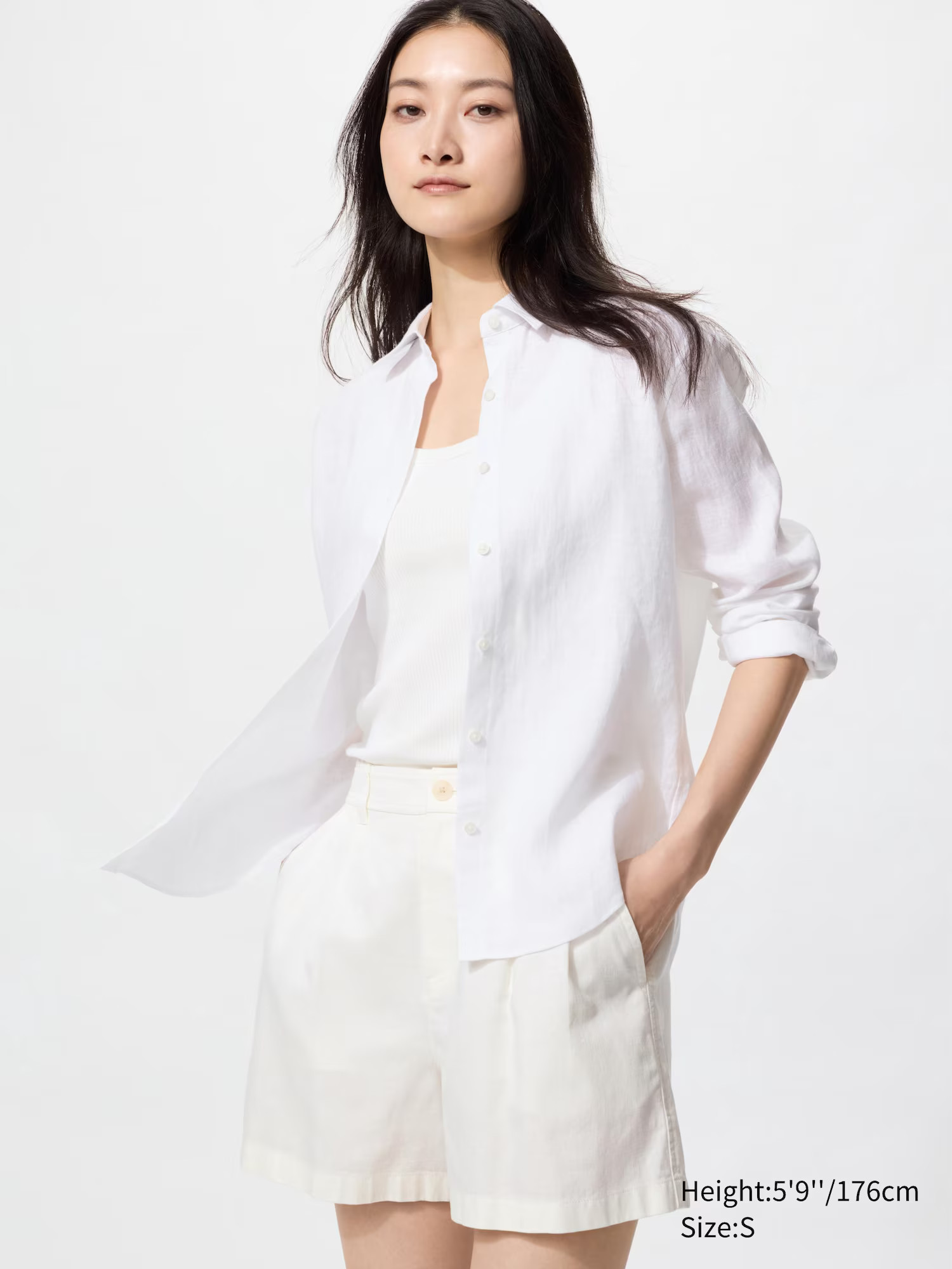 Premium Linen Shirt | UNIQLO (US)