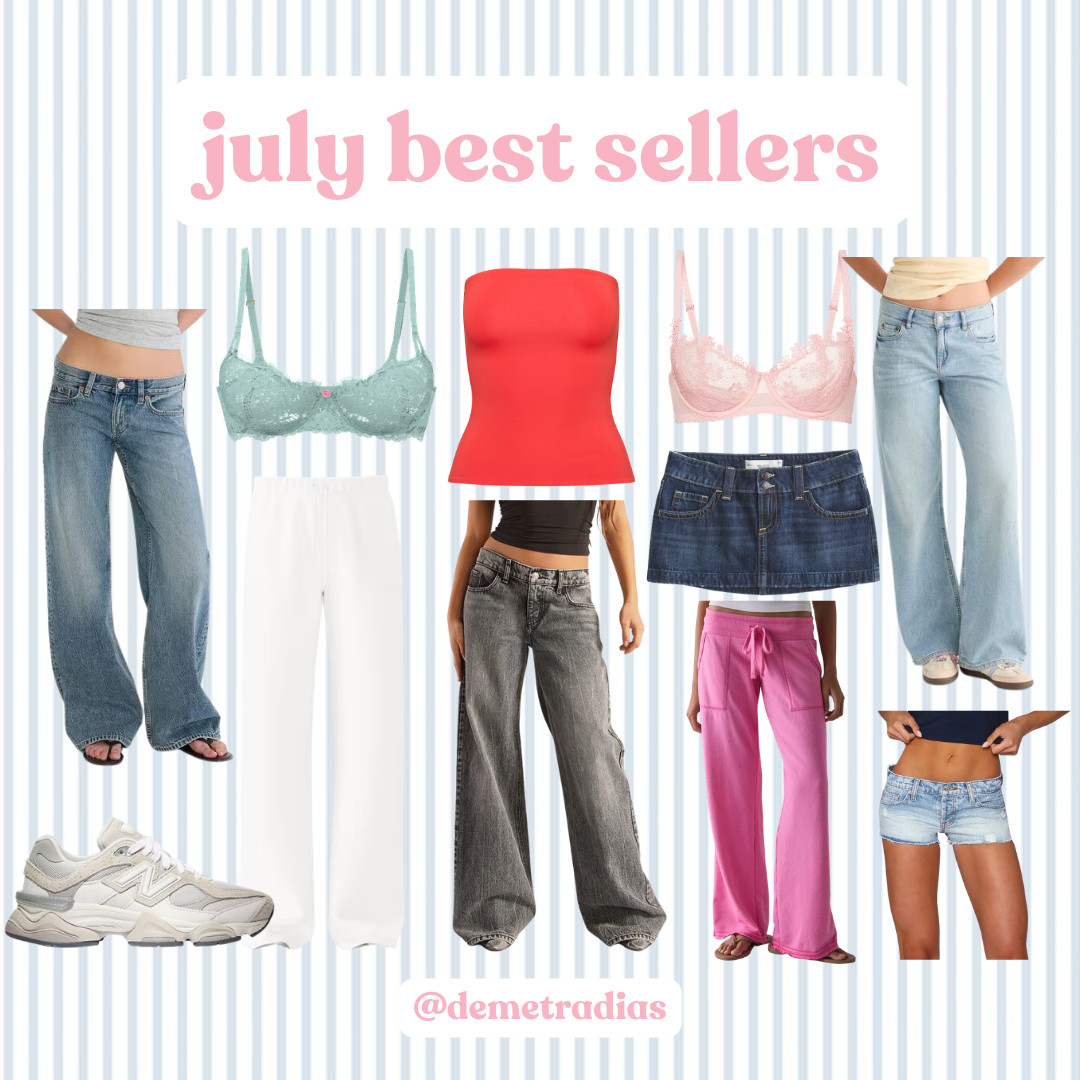 july best sellers 💓 

 #LTKgrwm #LTKootd #LTKSeasonal