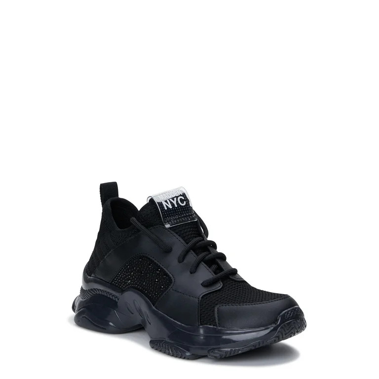 Madden NYC Women's Rhinestone Athletic Sneakers | Walmart (US)