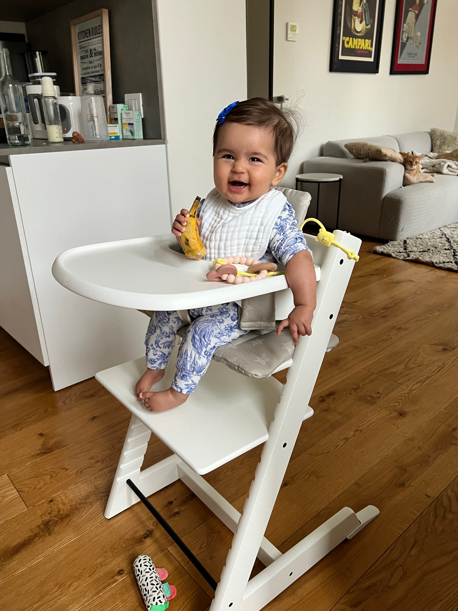 Our high chair, grows with your little one! #ltkbaby #ltkmom