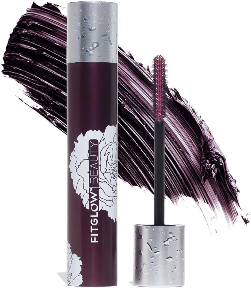 Fitglow Beauty Plum Lash Primer | Vegan Volumizing & Conditioning Eyelash Primer | Unique Purple ... | Amazon (US)