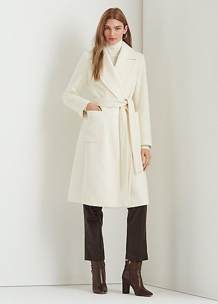 Wool-Blend Wrap Coat | Ralph Lauren (UK)