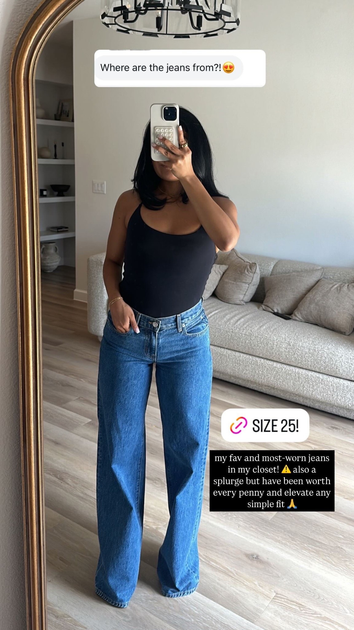 MY FAV JEANS‼️ I’m 5’3”!!


Medium wash denim
Blue jeans
Mid rise wide leg jeans 



#LTKPetite #LTKFindsUnder100 #LTKFindsUnder50