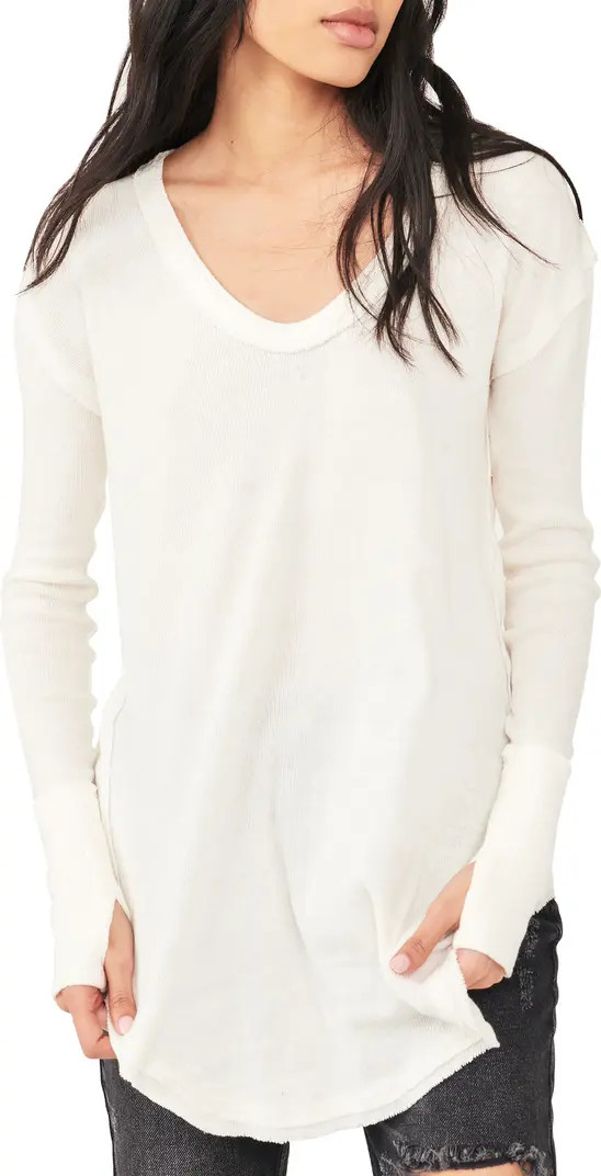 Free People Colby Raw Edge Top | Nordstrom | Nordstrom
