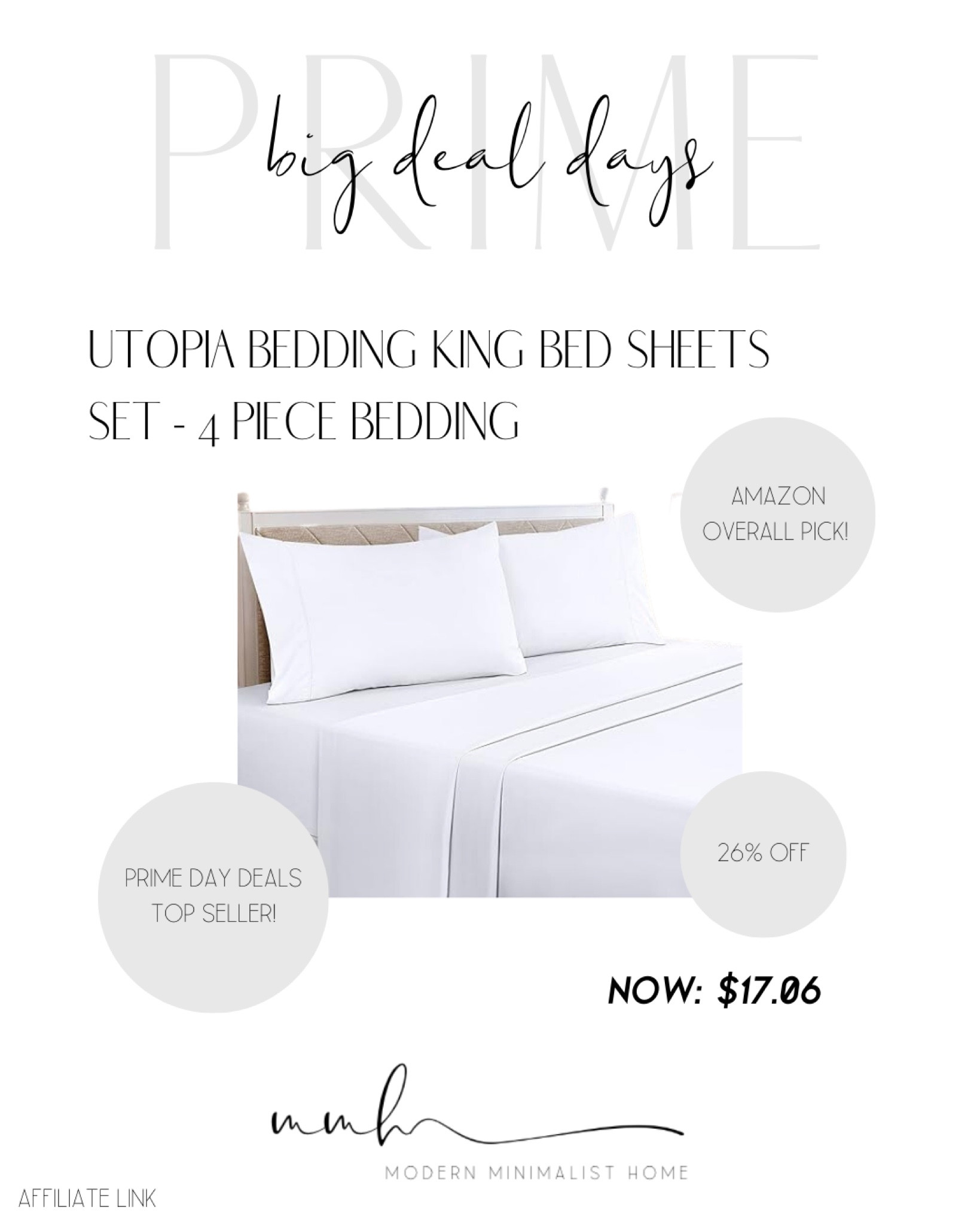 Utopia Bedding Sheet Set

Amazon Prime Big Deal Days // Amazon prime day // amazon prime deals // prime day // prime day deals // prime // Amazon home // amazon home finds // amazon home decor // home amazon // home decor amazon // home decor amazon // home decor 2023 // amazon home decor // home decor // modern home decor // decor // modern home // modern minimalist home // home //

#LTKsalealert #LTKxPrime #LTKhome