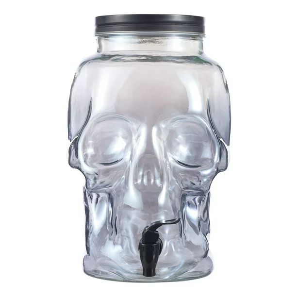 Way To Celebrate Glass Skull Beverage Dispenser, 2.1-Gallon - Walmart.com | Walmart (US)