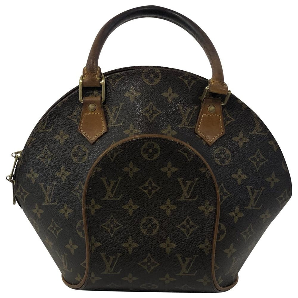 Ellipse cloth handbag Louis Vuitton Brown in Cloth - 7456518 | Vestiaire Collective (Global)