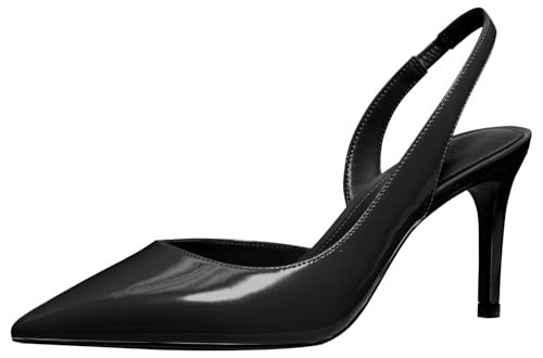 Michael Kors Women's Alina Flex Sling Pump, Black, 5.5 | Amazon (US)