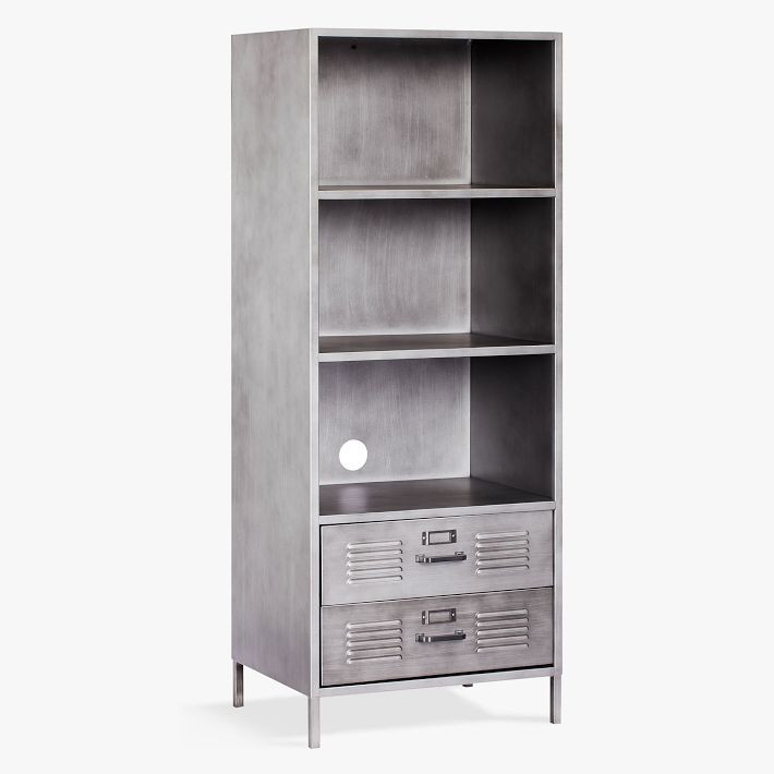Locker Bookcase with Storage Drawers (24") | Pottery Barn Teen