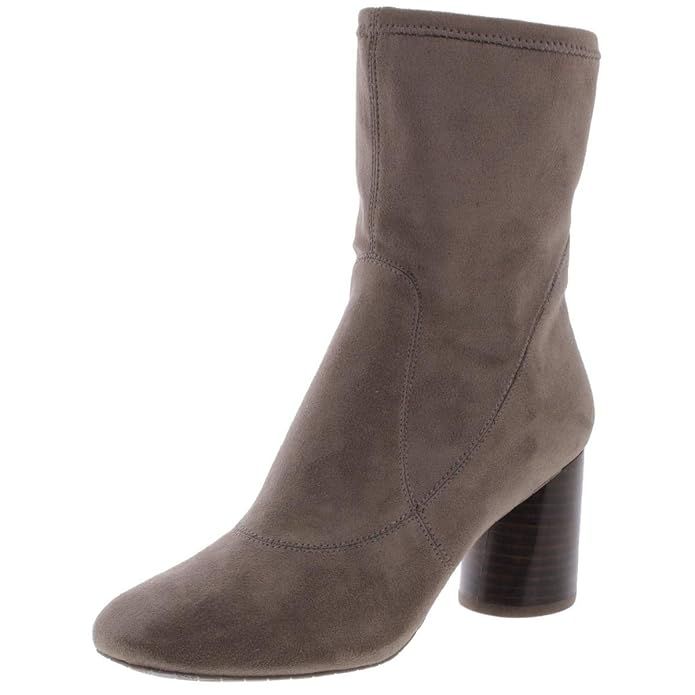 Donald J. Pliner Womens Gisele 2 Suede Stacked Heel Booties Gray 9 Medium (B,M) | Amazon (US)