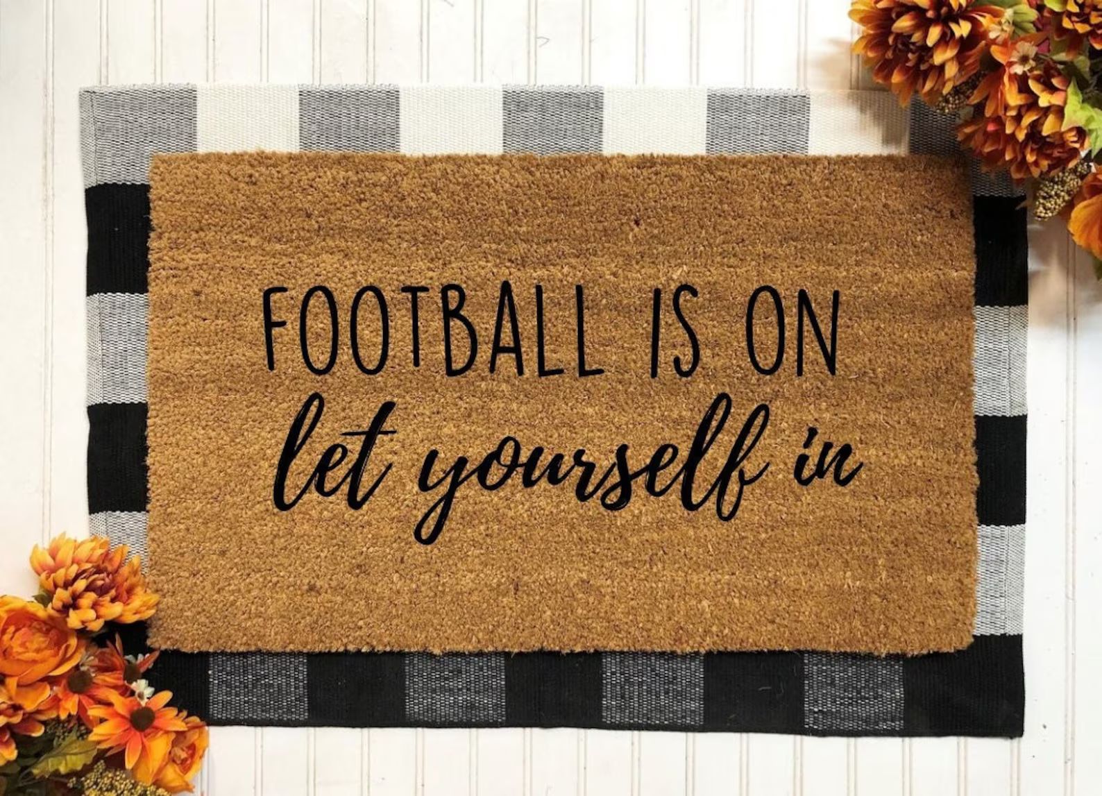 Football is on Let Yourself in  College Football  Football - Etsy | Etsy (US)