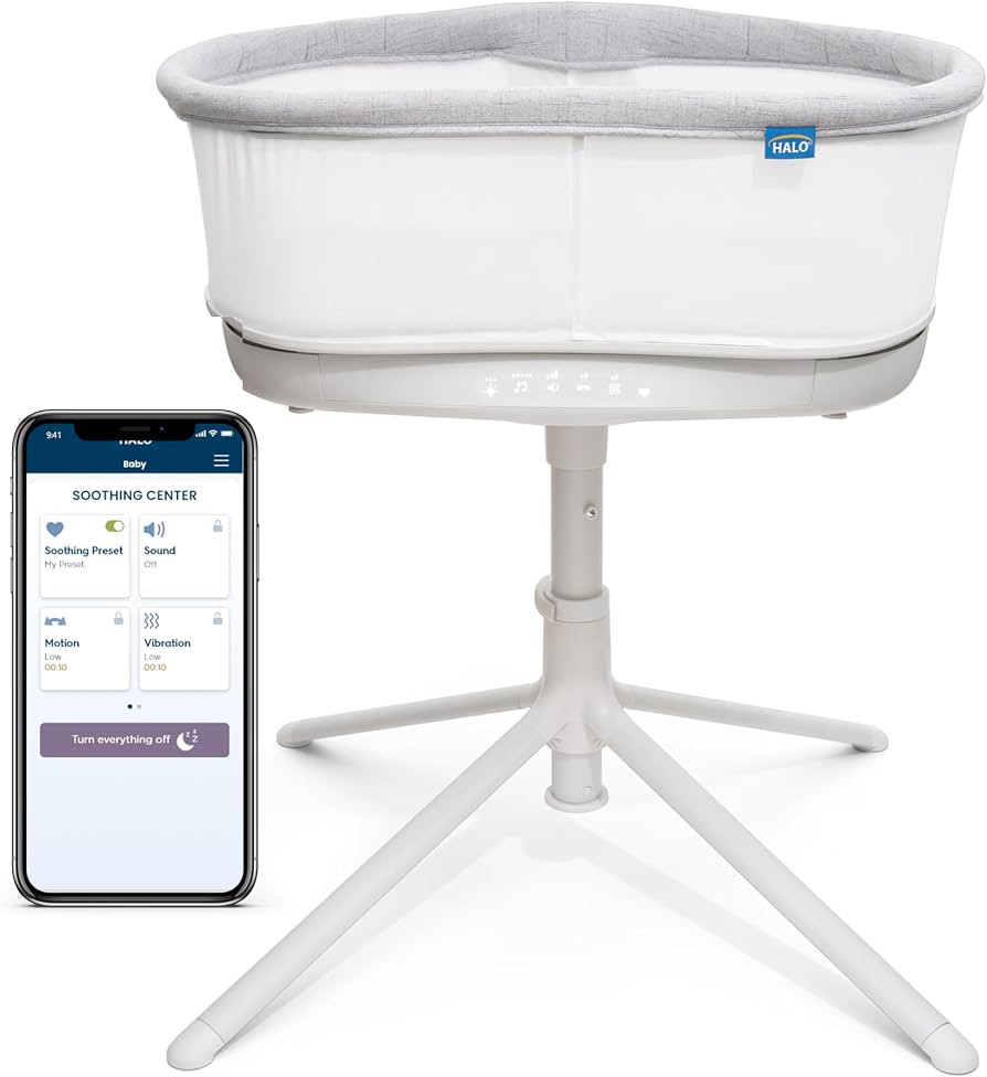 HALO BassiNest Connected Swivel Sleeper 3.0 \u2013 Smart Bassinet with AutoSoothe\u2122, 360\u00b... | Amazon (US)