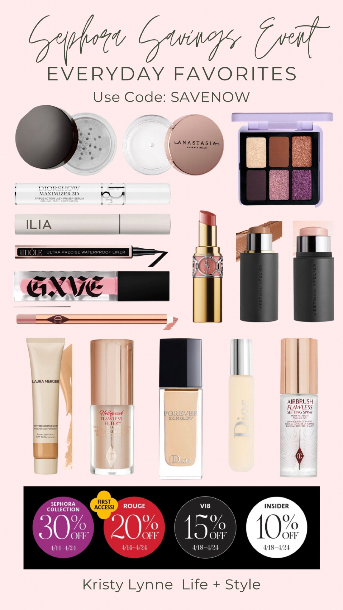 SEPHORA Spring Event going on through 04/24. All levels are unlocked. If you’re not a member you can still get 10% off everything. 

Here are my some of my Holy Grail products I’ve been using at least a year or longer! The eyeshadow palette is small & perfect for travel.

SEPHORA, makeup, beauty, skincare, hair, blush, makeup brushes!

Use code: SAVENOW at checkout!

#LTKsalealert #LTKBeautySale #LTKunder100